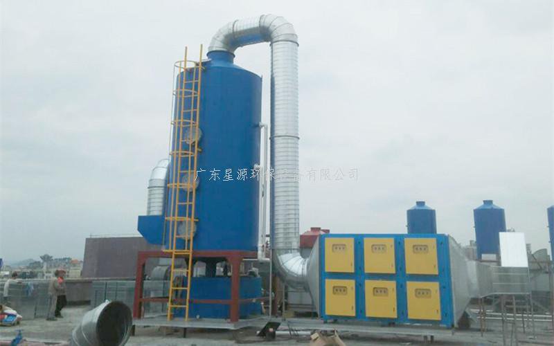 什么是噴淋塔，噴淋塔的工作原理